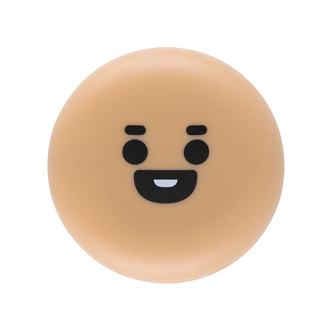 The Crème Shop | BT21 Baby - SHOOKY Macaron Lip Balm - Brown Sugar Milk Tea (Mauve Tinted)