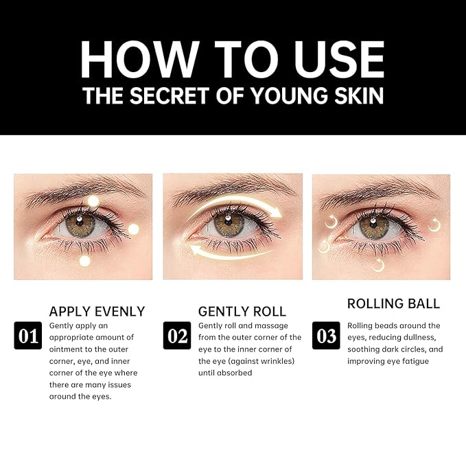 Time eraser rollerball castor oil