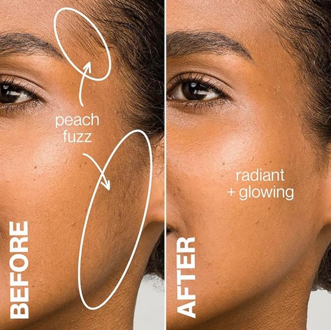 Starter Kit - 3 Pack Dermaplaning Razors & Aloe Vera Shave Gel - Dermaplane Razor - Eyebrow Razor - Dermaplaning tool for Face - Facial Razor for Women - Peach Face Remover