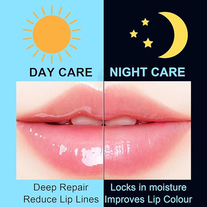 3Pcs Lip Balm Honey Pot Lines