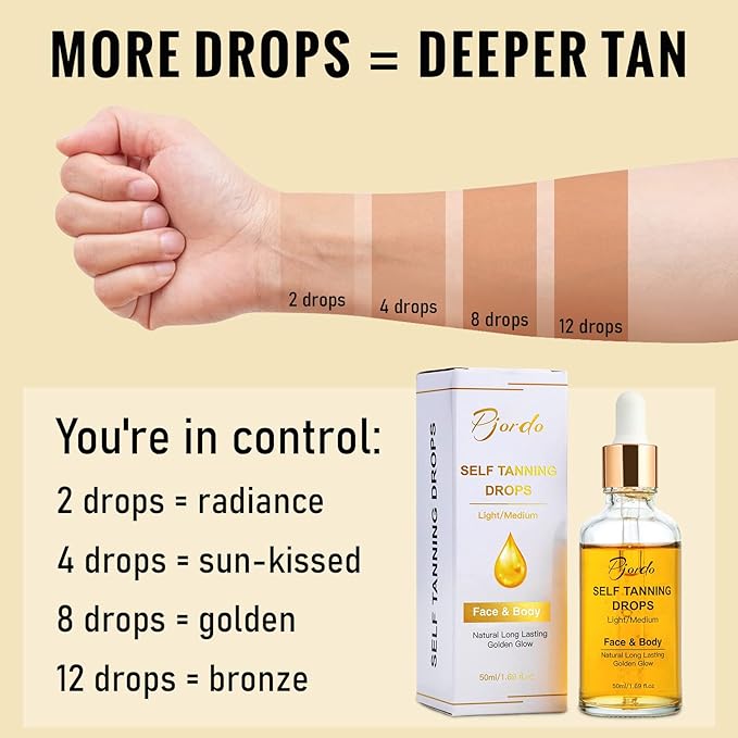 Self Tanning Drops, Self Tanner