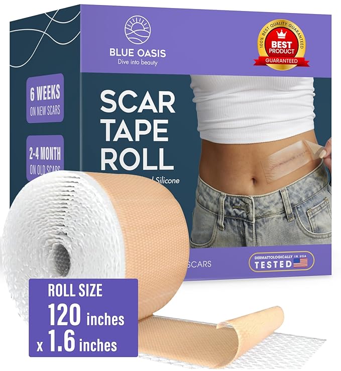 Silicone Scar Sheets, Scar Tape