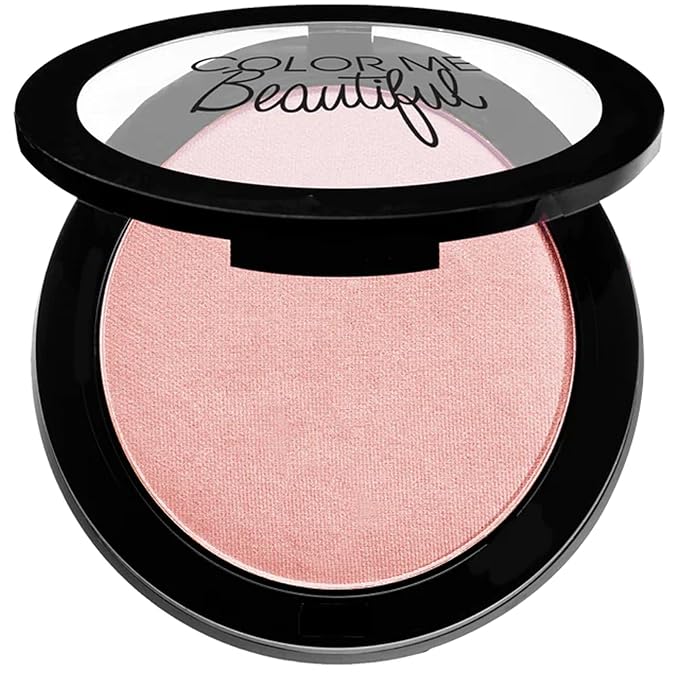 Color Pro Blush by Color Me Beautiful, Pressed Powder Blush with Buildable Coverage, Complexion Enhancing Makeup