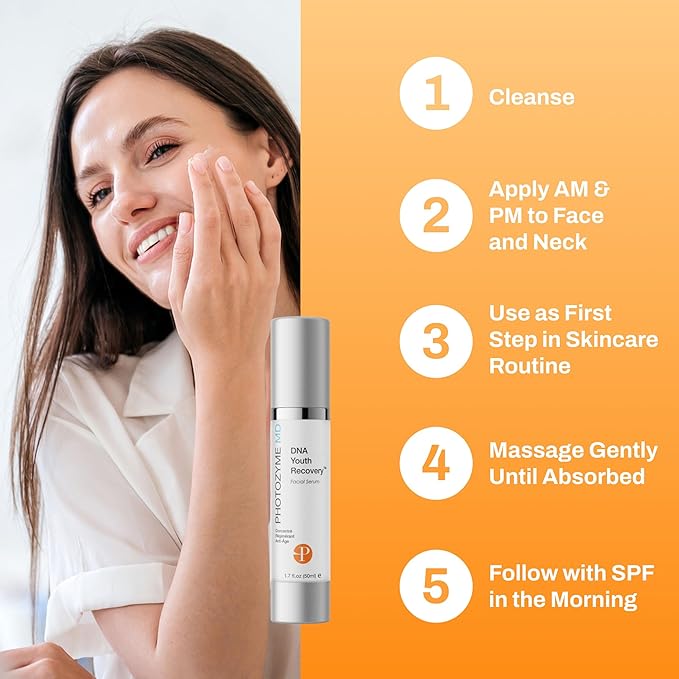 Photozyme DNA Youth Recovery Facial Serum | 1.7 Fl Oz