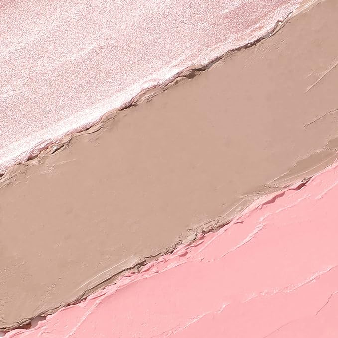 3 Pcs FAIR Contour Stick Set,Cream Blush & All Skin