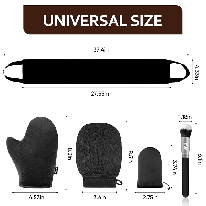 5 Pack Self Tanning Mitt