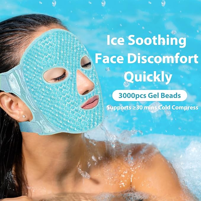 Beevines ice face mask, cooling