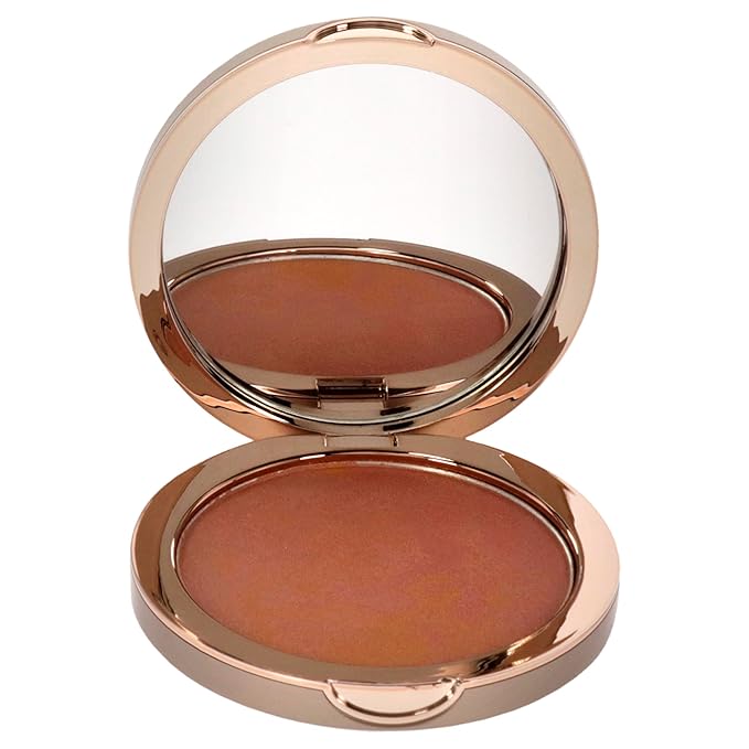delilah - Pure Light Compact Illuminating Powder - Lustre - Lightweight, Long Lasting, Loose Setting Powder Face Makeup For Brightening And Radiant Finish - Light Coverage - Vegan-Cruelty Free-0.34 oz
