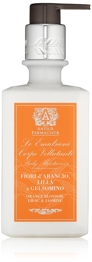 Antica Farmacista Body Moisturizer - Moisturizing Scented Lotion - Premium Body Moisturizer - Luxury Gift for Women & Men - Hand & Skin Hydration - Orange Blossom, Lilac and Jasmine, 10 Fl Oz