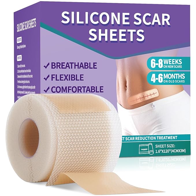 Silicone Scar Sheets, Medical Grade Silicone