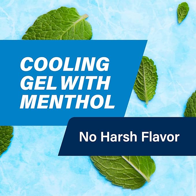 Orajel Rescue Relief Pen with Menthol Cooling Gel for Instant Pain Relief of Tooth & Gum, Canker Sores, Braces and Denture Irritation, Touch-Free Silicone Applicator, 0.07 oz