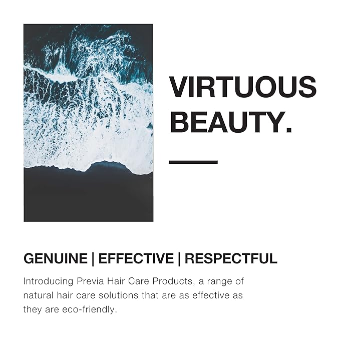 PREVIA Curl Defining Fluid - Natural Hydrating Leave In Conditioner for Curly Hair - Moisturize, Strengthen & Enhance Curls - Vegan & Organic Leave Conditioner - 6.7 oz