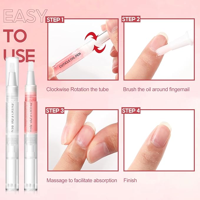 COSCELIA 8pcs Cuticle Oil Pen