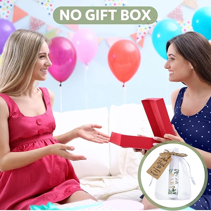 Demissle 50 Pcs Baby Shower Lip (Leaves)