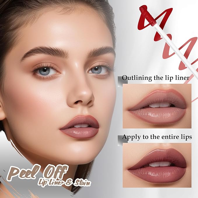 DAGEDA Peel Off Lip Liner Stain, Tattoo Lip