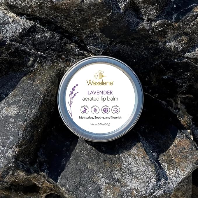 Lavender Aerated Lip Balm tin - Single
