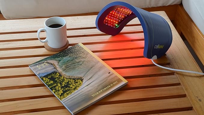 Celluma Home LED Light Therapy [with Rechargeable Battery Feature] | Two Modes of Treatment for reducing Facial Wrinkles, or Aches & Pain