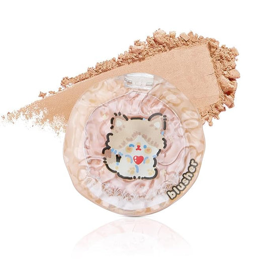 Boobeen Blush Powder Face Makeup, Highly Pigmented Single Finish, Blendable