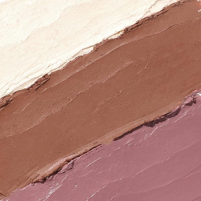 3 Pcs NEUTRAL Contour Stick Set,Cream Blush & All Skin