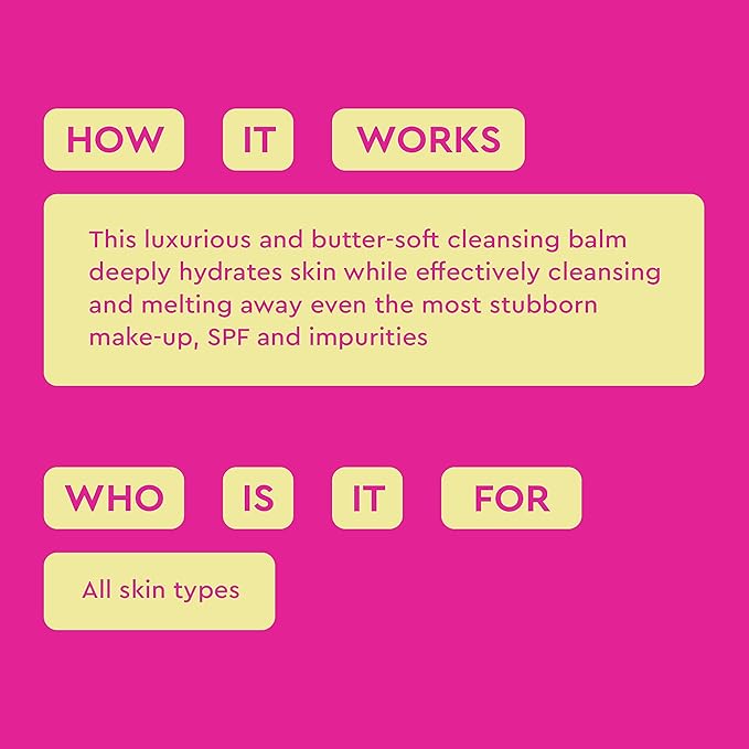 BYOMA Melting Balm Facial Cleanser - Buttery Soft Cleansing Balm for Skin Barrier Repair - Tri-Ceramide Face Wash for Sensitive Skin & All Skin Types - Deeply Hydrated Skin, No Oily Residue - 2.12 oz