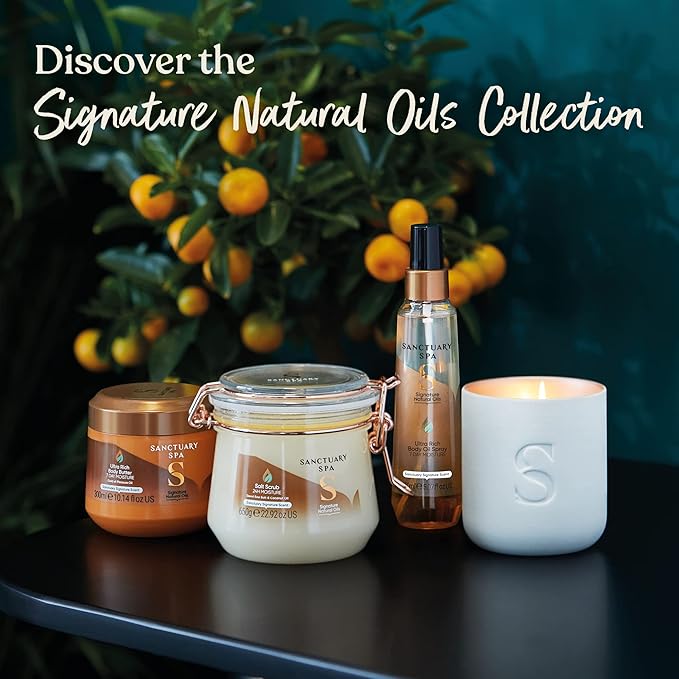 Spa Body Oil Spray, No Mineral Oil, Cruelty Free and Vegan Body Spray Moisturiser, 150 ml