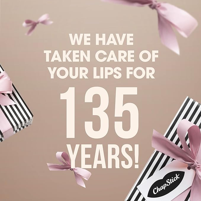 ChapStick Classic Cherry Lip Balm Tube,