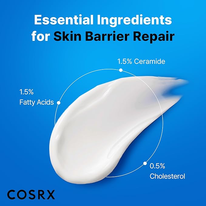 COSRX Ceramide Skin Barrier Moisturizer for Face with 7 Ceramides, Hyaluronic Acid & Panthenol for All Skin Types, 2.7 fl.oz, Korean Skin Care