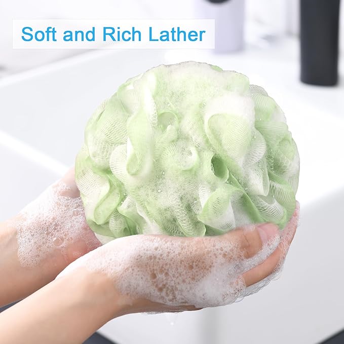 Amazerbath loofah sponge 60g/piece, exfoliating
