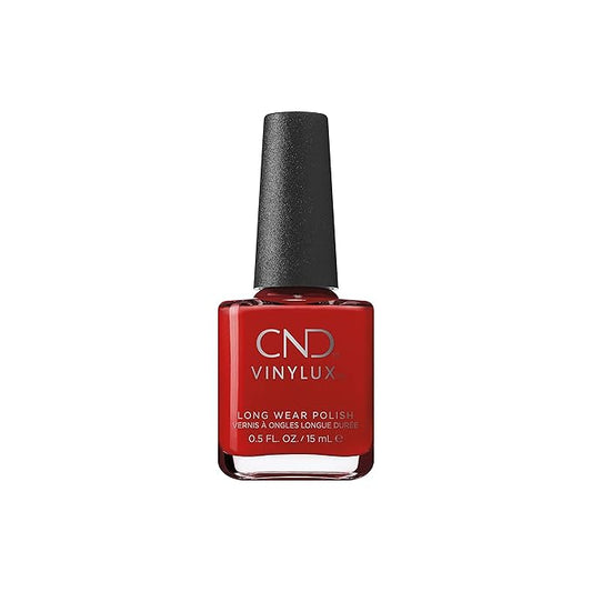 CND Vinylux Longwear Red Nail Polish, Gel-like Shine Longwear