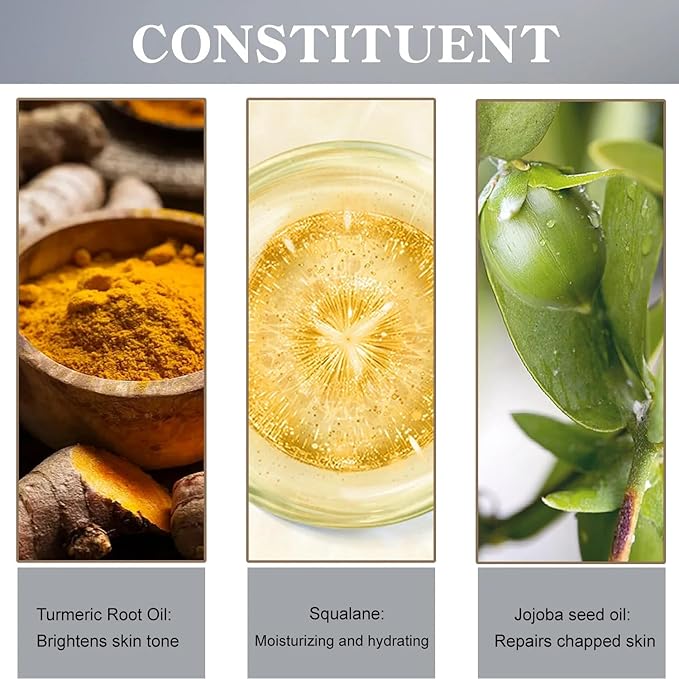 2PCS Handmade Plant lip balm Pink Lips Serum Brighten Dark Lips Bleaching Essence Lip Balm Repair Fine Lines Brighten Moisture Exfoliator Lip Care (Yellow)