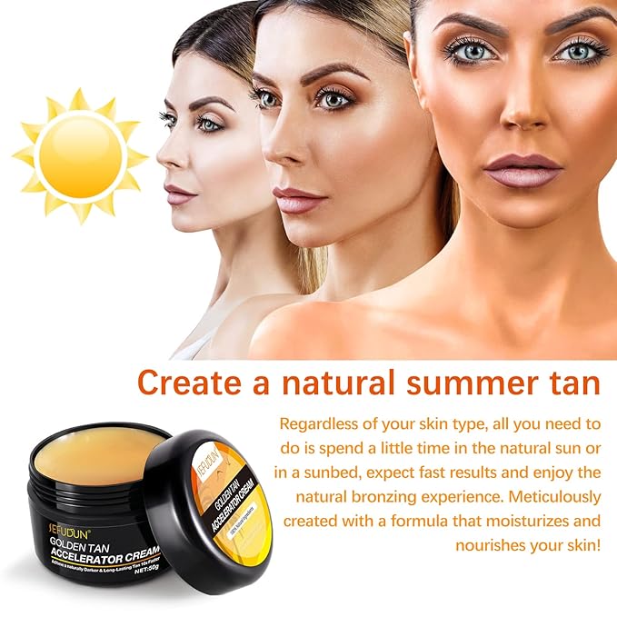 Tanning Gel Cream, 50g Sun