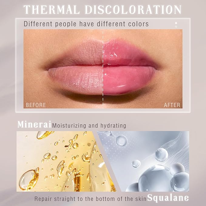 2PCS Color Changing Blush Stick for Cheeks Makeup,Clear Stick