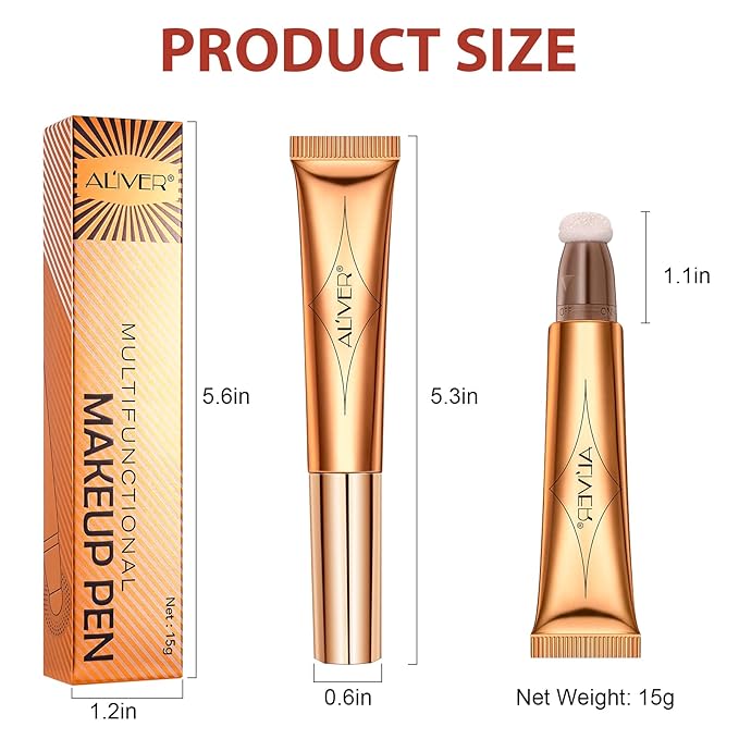 Blush Beauty Wand, Matte Face Blush with Cushion