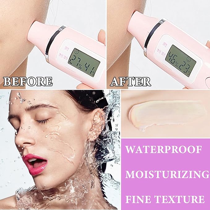 Color Correcting Facial Serum,Isolation Cream,Pore Primer,Invisible Pore,Skin Tone Correcting,Moisturizing Concealer Foundation Face Makeup Brightening Primer Base