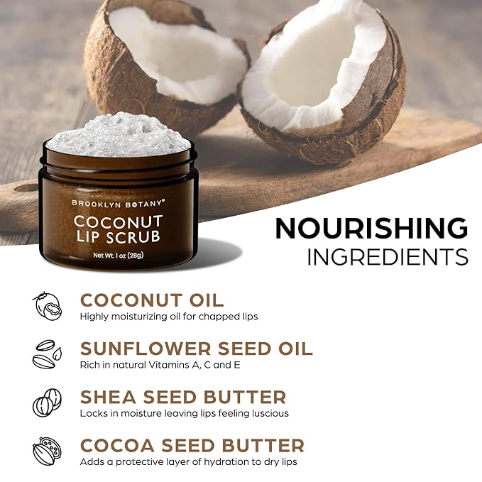 Brooklyn Botany Lip Scrub Exfoliator 1