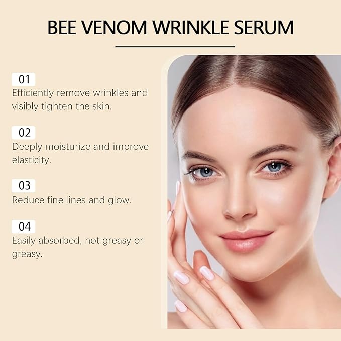 Botox Bee Venom Wrinkle Removal Cream,Anti-Aging Face for All Skin Type Wrinkle Removal & Firming Moisturiser Firming Cream (1)