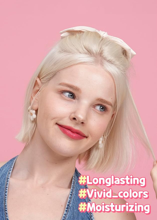 COLORGRAM Thunderbolt Tint Lacquer 09 Soft Tok | High Pigment, Vivid Color, Long Lasting Lip Stain, Moisturizing with Argan Oil, Hydrating, Buildable & Blendable, (0.2 fl.oz, 4.5g)