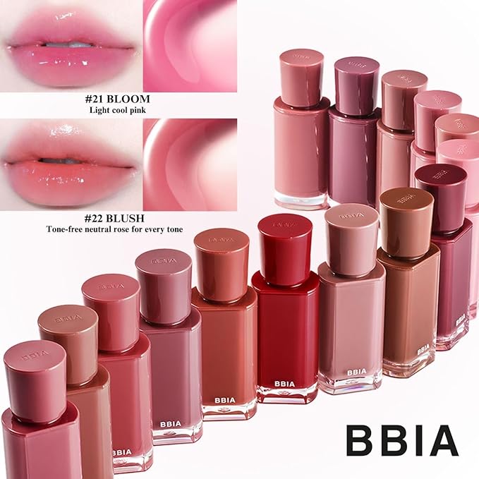 BBIA Glow Tint – Lip Plumping Volumizing Glossy & Glowy Lip Stain Naturally Moisturizing Comfortable Texture Lightweight Long-Lasting Vivid Color Non-Sticky Korean Makeup (19 CHOCO, Pack of 1)