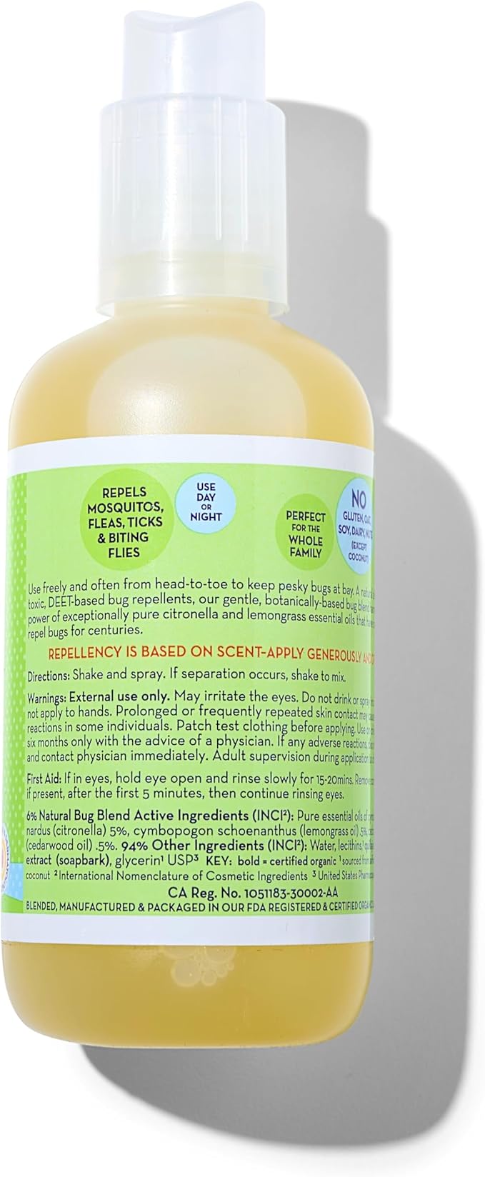 California Baby Super Sensitive Sunscreen + Natural Bug Spray | 2.9oz Unscented SPF 30+ Mineral Sunscreen + 6.5oz Natural Bug Repellent | Hypoallergenic | Formulated for Sensitive Skin