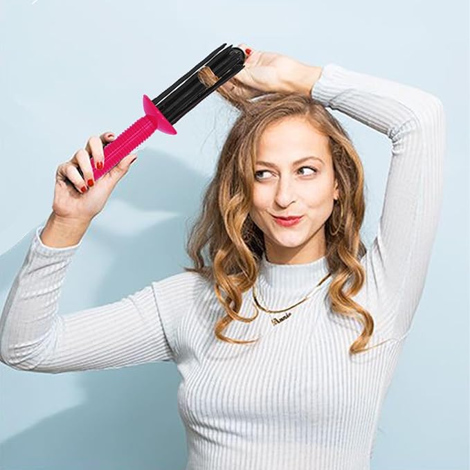 2PCS Curling Roll Comb, Curly Hair Brush for Curly Hair, Three Different Sizes of Styler Curl Brush Hairr Tools for Casual Wear or Special Events