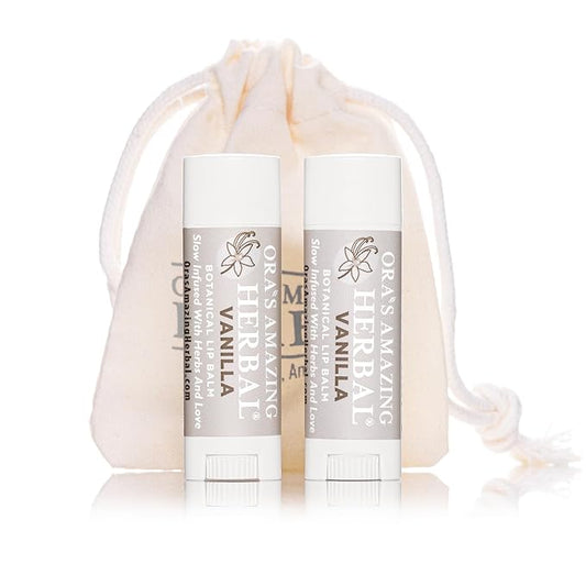 Soothing Natural Vanilla Lip Balm, Beeswax Lip Balm, Calendula Lip Balm, Dry Cracked Lips, Perioral Dermatitis, Organic Coconut Oil No Synthetic Fragrance