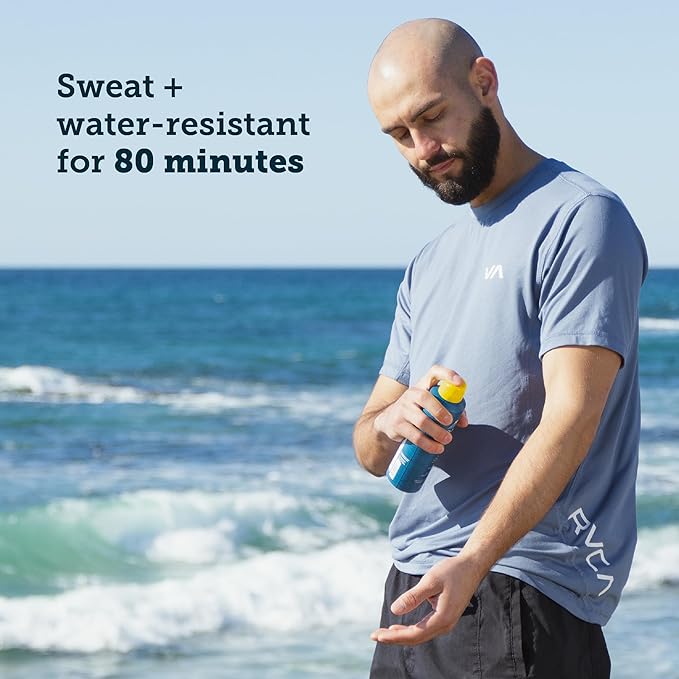 Oars + Alps Hydrating SPF 70 Sunscreen Spray, Infused with Vitamin C and Antioxidants, Water and Sweat Resistant, 6 Oz, 2 Pack