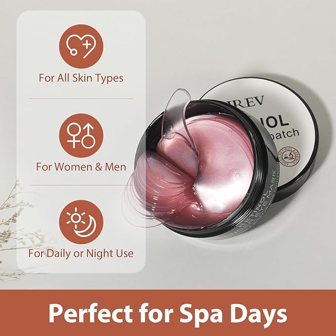 30 pairs retinol collagen eye