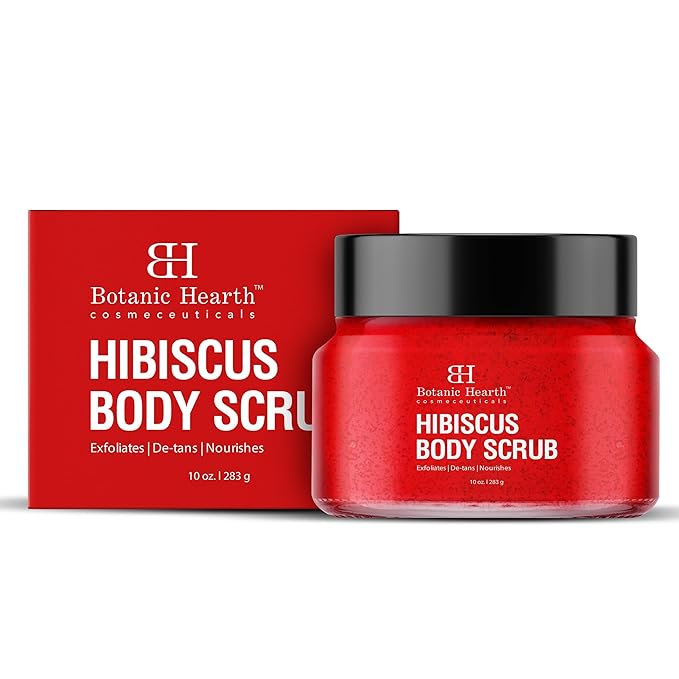 Botanic Hearth Hibiscus Body Scrub Exfoliator