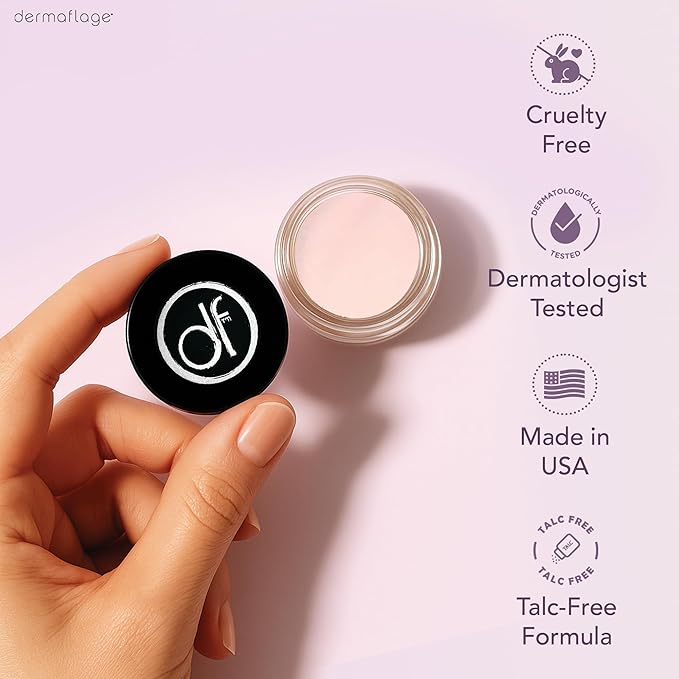 Dermaflage Waterproof Concealer Cream - Full Coverage, Matte Finish, Porcelain Color, 9 Shades, Long-Lasting, Conceals Dark Circles, Tattoos, Acne