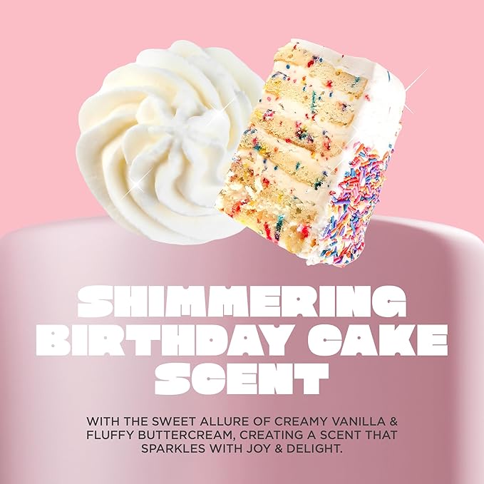 Cake Beauty Anti Frizz Shine Spray, The Shine On - Blocks Humidity for Smooth, Frizz Free, Shiny Hair - Safflower, Sweet Almond, Moringa & Argan Oil - For All Hair Types - 4.2 Oz