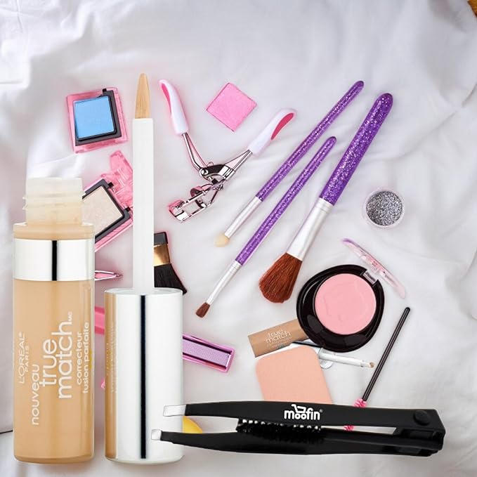 Concealer, Light/Medium Warm [W4-5], Blendable & Buildable Coverage, Bundle With Eyebrow Tweezers, Long-Lasting Radiant Skin, Pack Of 1 (0.17 Oz Each)