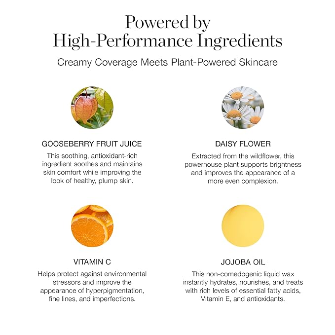 Ogee Complexion Perfecting Liquid Foundation - Lightweight Tinted Moisturizer For Face (Willow 3.00C - Medium Light, Peach-Beige Undertones) - with Vitamin C & Jojoba Oil - Certified Organic