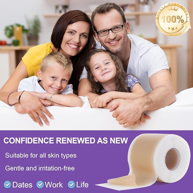 Silicone Scar Sheets, Medical Grade Silicone