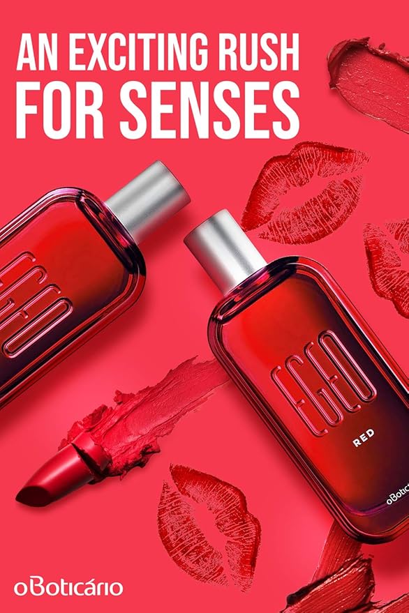 O Boticário Egeo Red Eau de Toilette Womens Long Lasting Perfume | Spicy & Fruity Perfumes for Women (3 fl. oz.)